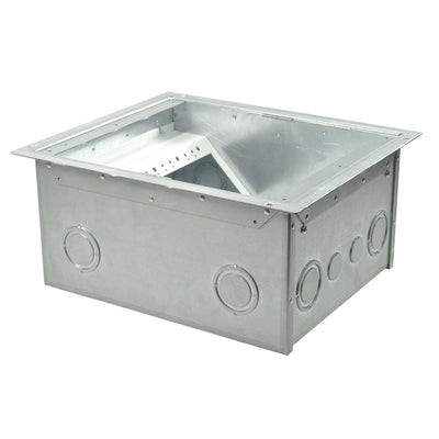 FL-540P-6-B Raised Access Floor Box 6" Deep, Tiled or Carpet Floors - UL Listed
