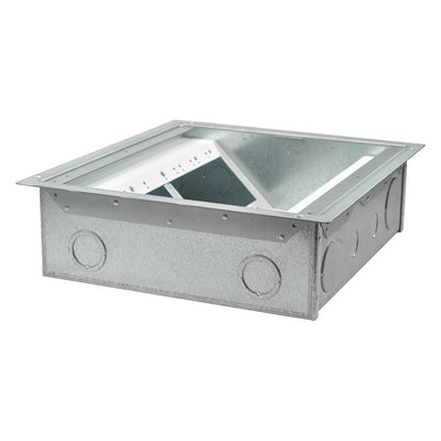 FL-640P-4-B Raised Access Floor or Stage Box 4" Deep, Carpet Floors - UL Listed