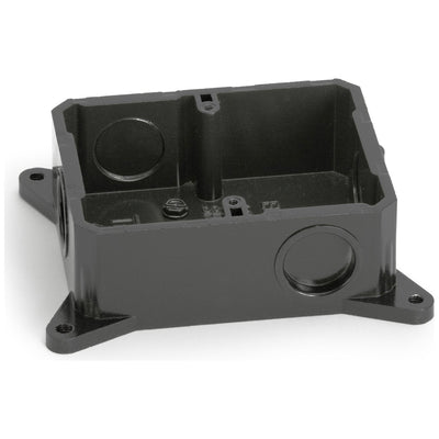 Lew Electric SH-1101-DA 1 Gang Shallow Concrete Floor Box Semi-Adjustable