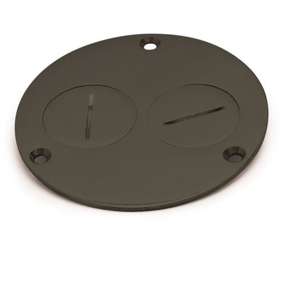 Lew Electric 523-DP-DB 2 Screw Plug Bronze Cover for 32 Series Boxes