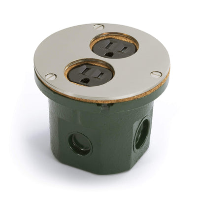 Lew Electric 812-DFB-NS Showing Power Plugs