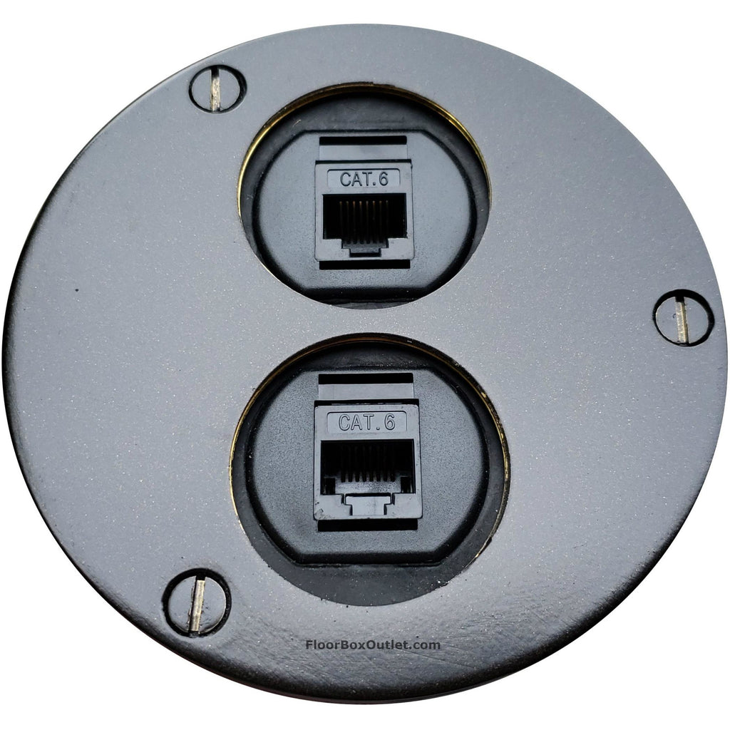 Showing Cat6 connections