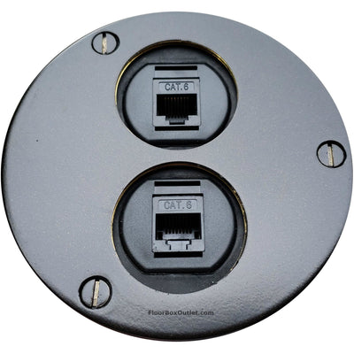 Showing Cat6 connections