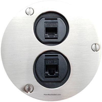 Showing Cat6 connections