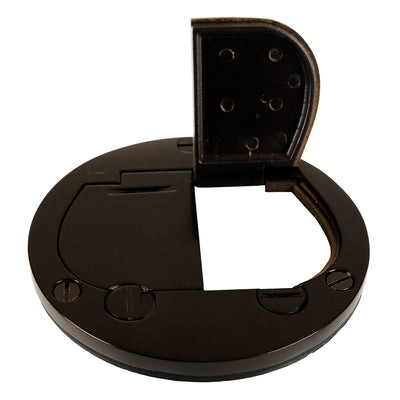 Lew Electric DFB-LR-DB Two Hinged Bronze Cover for 32 Series Boxes, One Lid Open