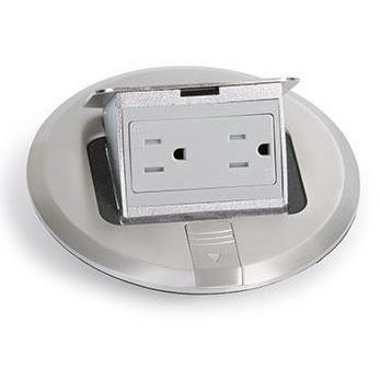 Lew Electric PUFP-SD Floor Box Popped Up