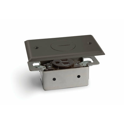 Lew Electric RRP-1-DBP 1 Power Quick Install Floor Plate No Box Bronze