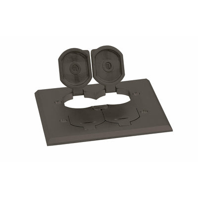Lew RRP-4-DBP-LR Flip Lid Replacement Cover for SWB-4-LR, Dark Bronze