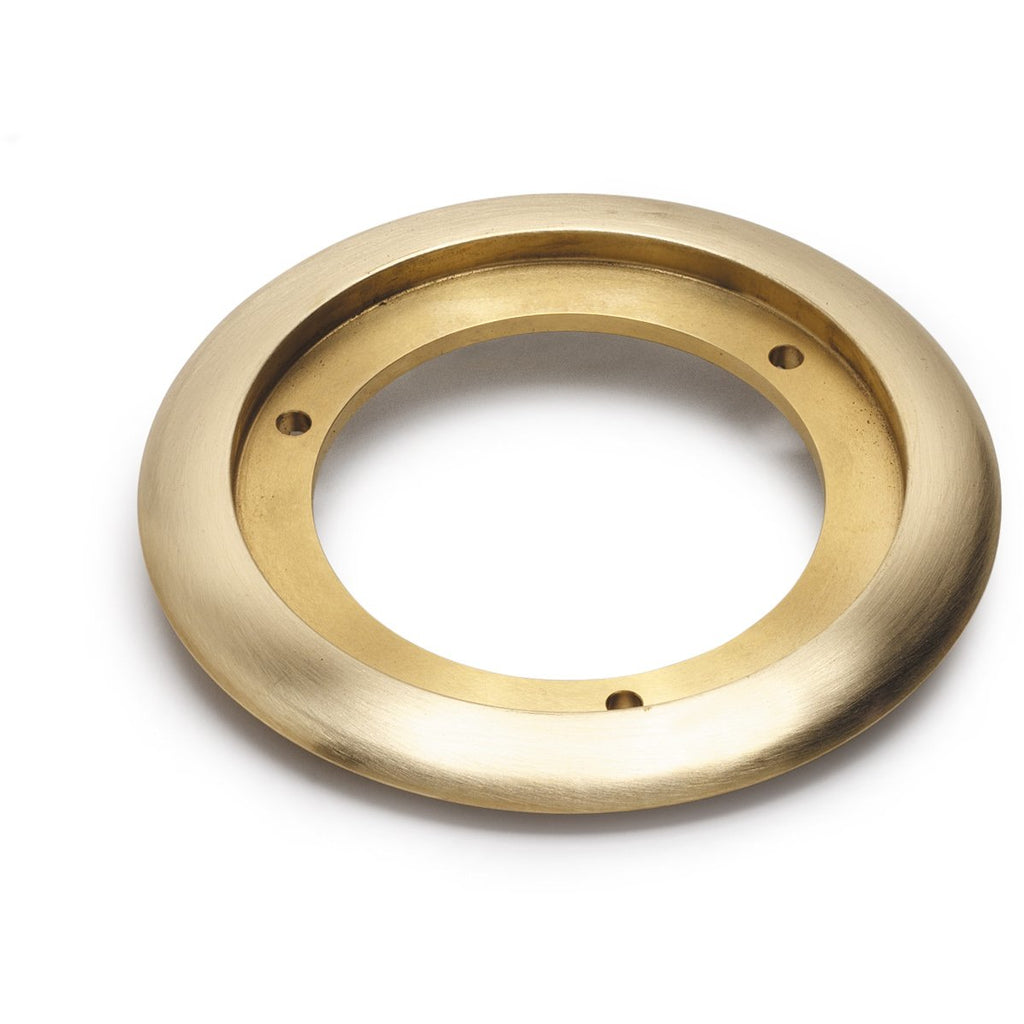 Lew Electric SCF-1 5.25" Brass Carpet Flange for Round Floor Boxes