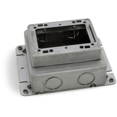 Lew Electric SH-1101-SMB 1 Gang Stamped Steel Concrete Floor Box