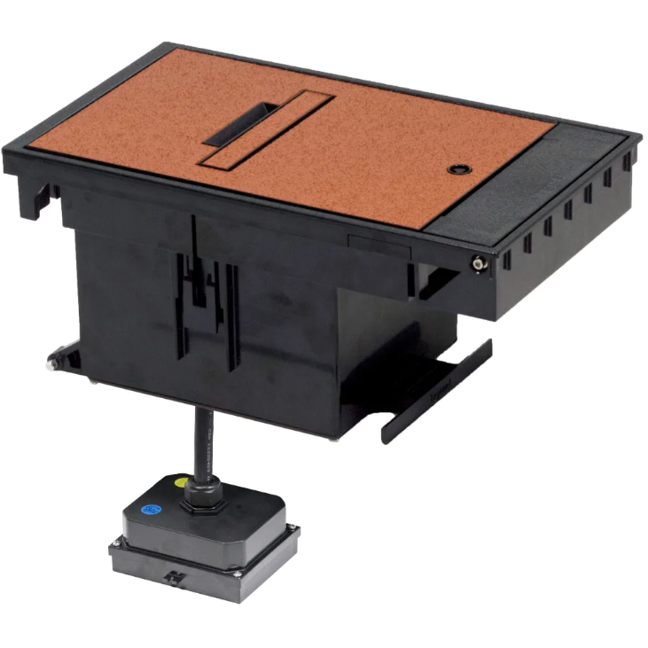 Wiremold XB814C520BN Outdoor In-Ground Cover Assembly, Brown