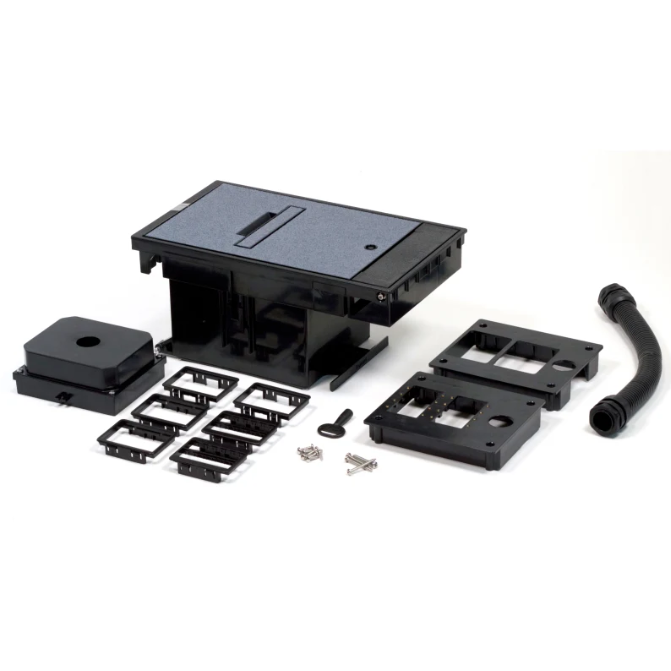 Wiremold XB814C520GY Outdoor In-Ground Cover Communication Assembly, Gray