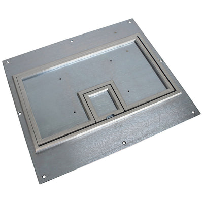 FSR FL-640P Raised Access Aluminum Floor Box Cover