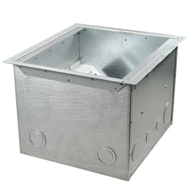 FL-640P-10-B Raised Access Floor or Stage Box 10" Deep, Carpet Floors - UL Listed