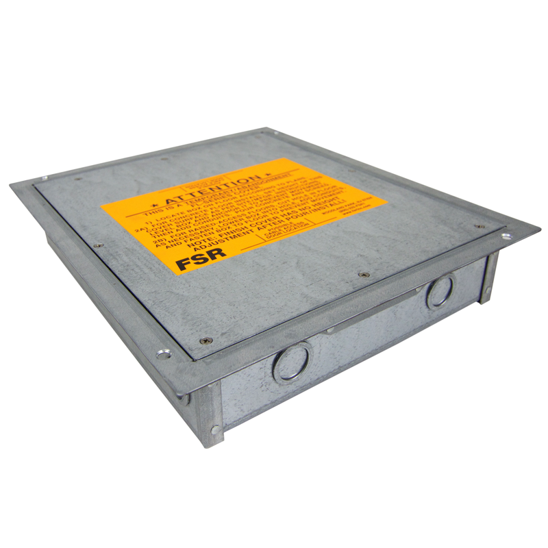 Showing Included Temporary Construction Cover for FL-540P Raised Access Floor Boxe