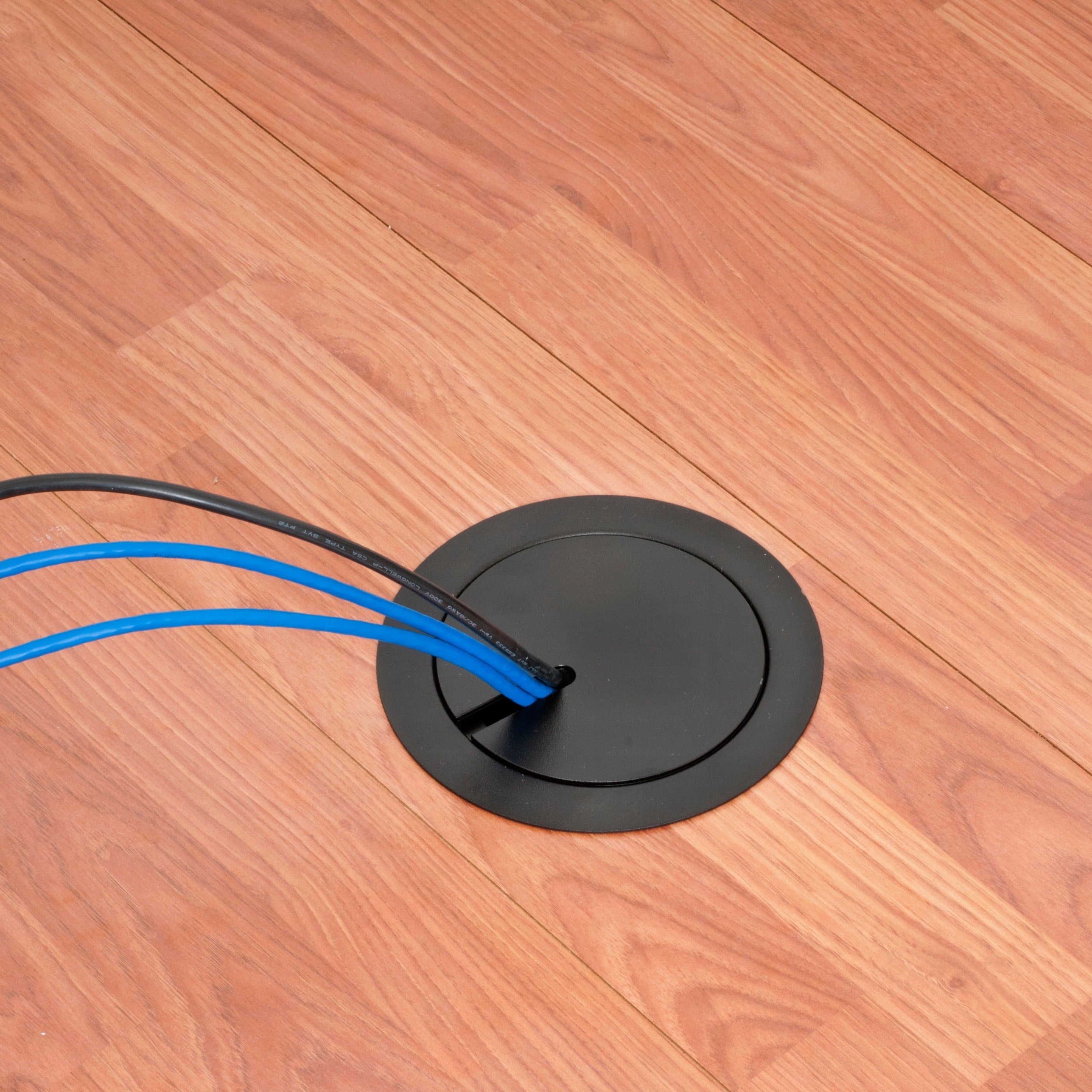 【新品】8502BL/8501DBR/5051BL/26.5cm FLBR5420BL Recessed Power and Data Round Floor Box, Black – Floor