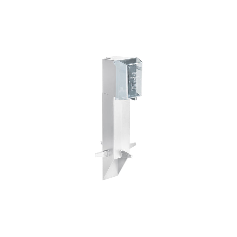 Arlington GPD19W Gard-N-Post 19.5" Outdoor Power Post w/ Cover, White