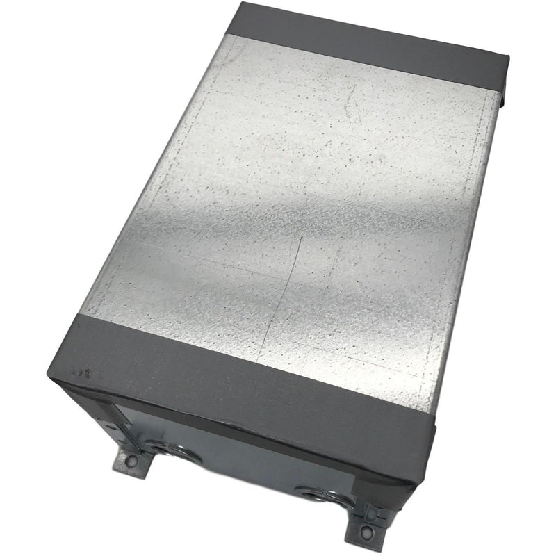 Lew Electric CF9C22 Concrete Floor Box, showing cover for installation / protection during concrete pour