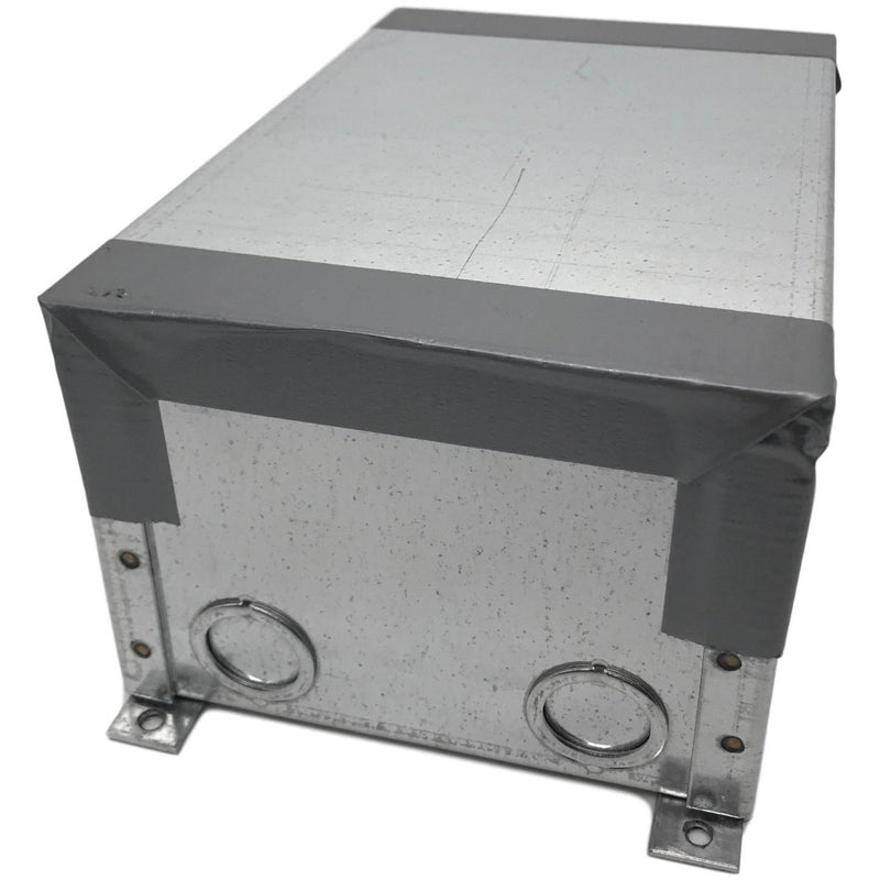 Lew Electric CF9C2F Concrete Floor Box, showing cover for installation / protection during concrete pour
