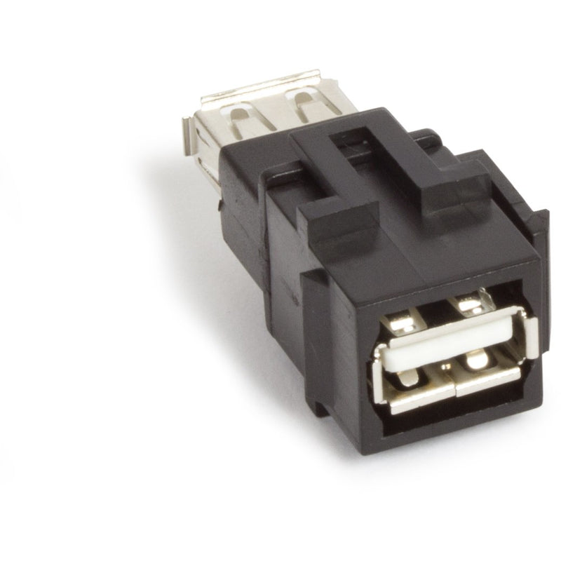 Lew Electric L310-USB-BK USB 2.0 Black Keystone Jack