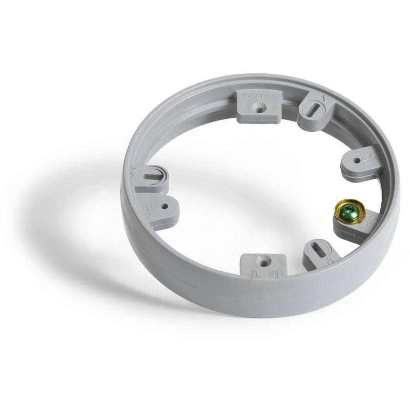 Round PVC Concrete Floor Box with LRA-U Adapter Ring