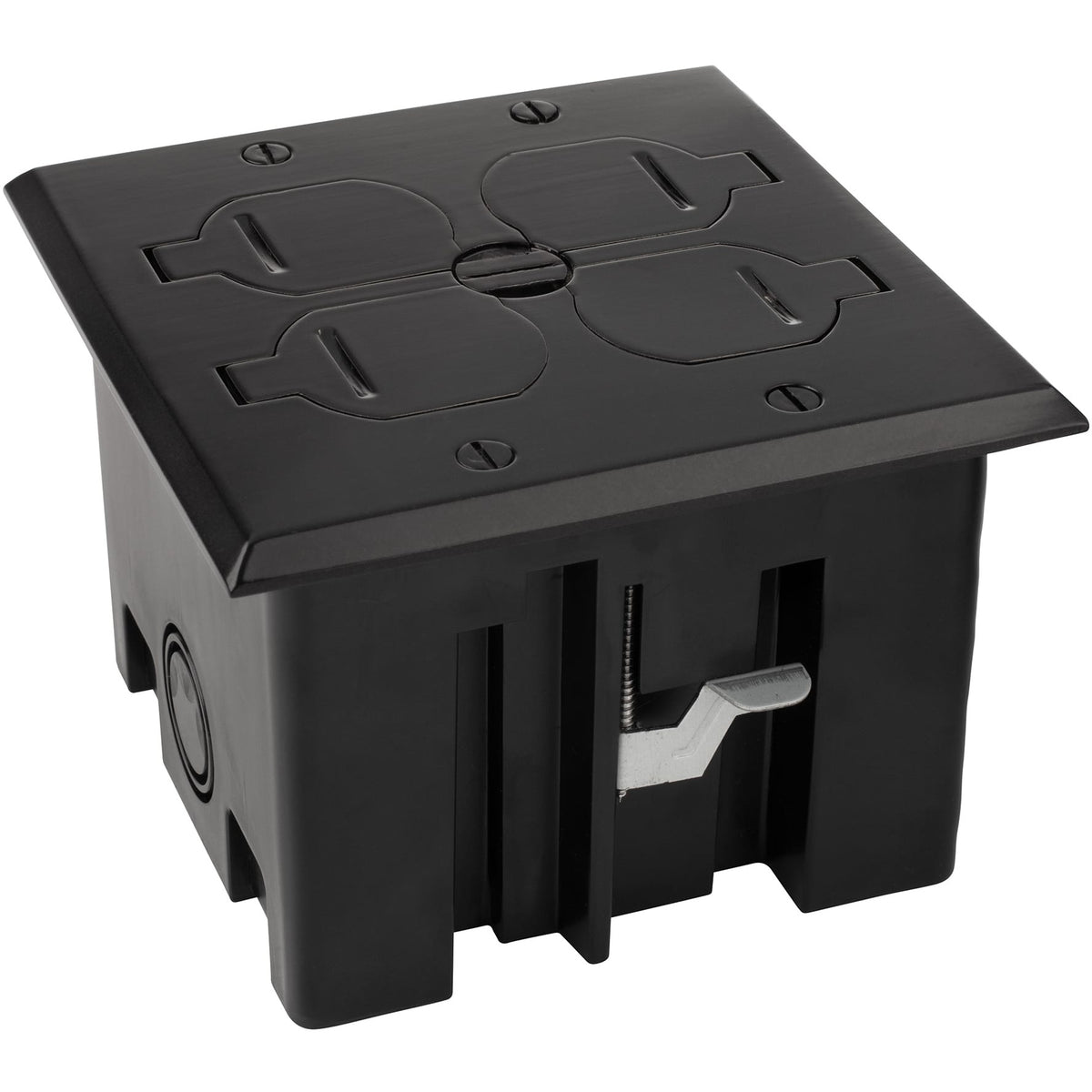 PFUS2-BR Pop-Up Floor Box Dual Type A, 3.6 USB Charger, 20 Amp Outlet