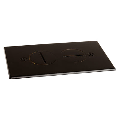 Lew Electric RRP-2-DBR Cover for RRP-1, SWB-1 Floor Boxes, Dark Bronze